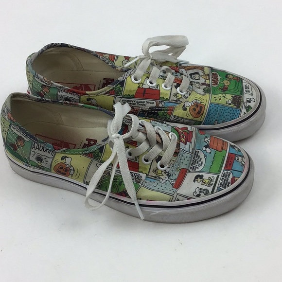 Vans Shoes - Peanuts Vans Shoes Big Kids 5.5, Women’s 7 Snoopy